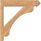 Ekena Millwork Legacy Arts & Crafts Smooth Outlooker, Western Red Cedar, 5 1/2"W x 24"D x 24"H OUT06X24X24LEC03SWR - alternate 4